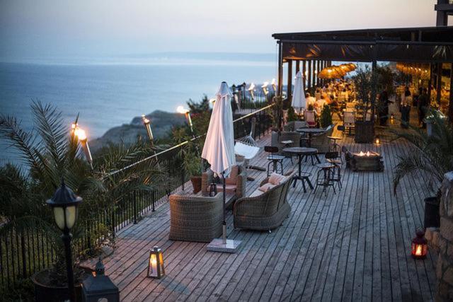 Sea View & Infinity Pool Apartments In Kaliakria Resort Balchik Ngoại thất bức ảnh