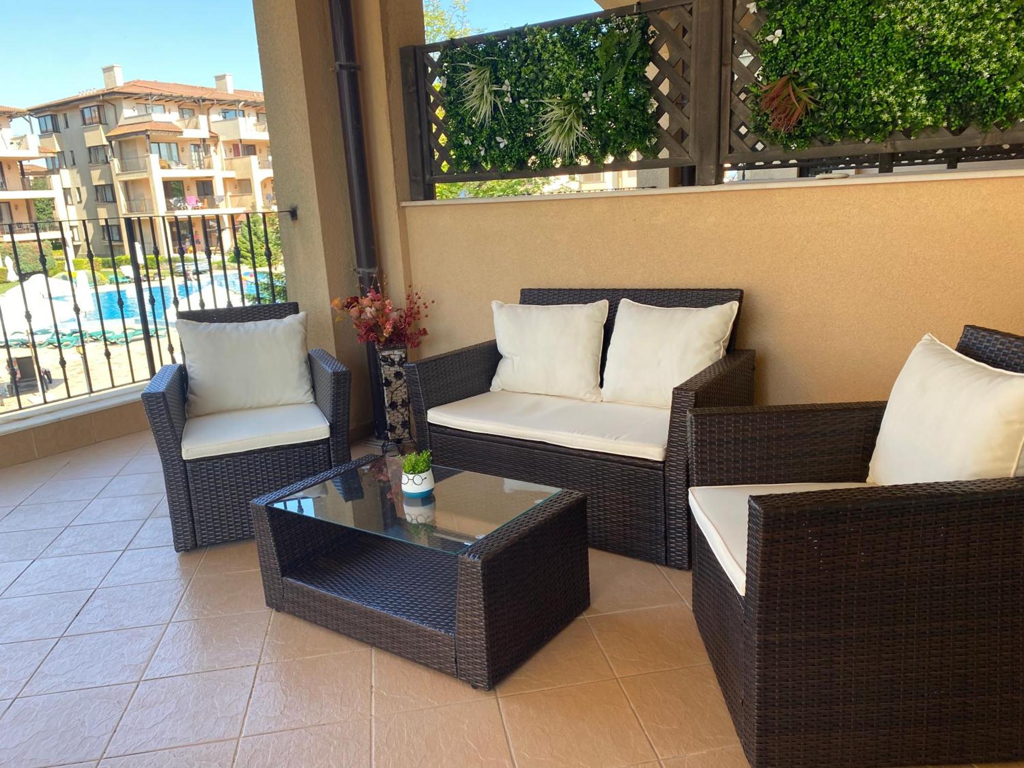 Sea View & Infinity Pool Apartments In Kaliakria Resort Balchik Ngoại thất bức ảnh