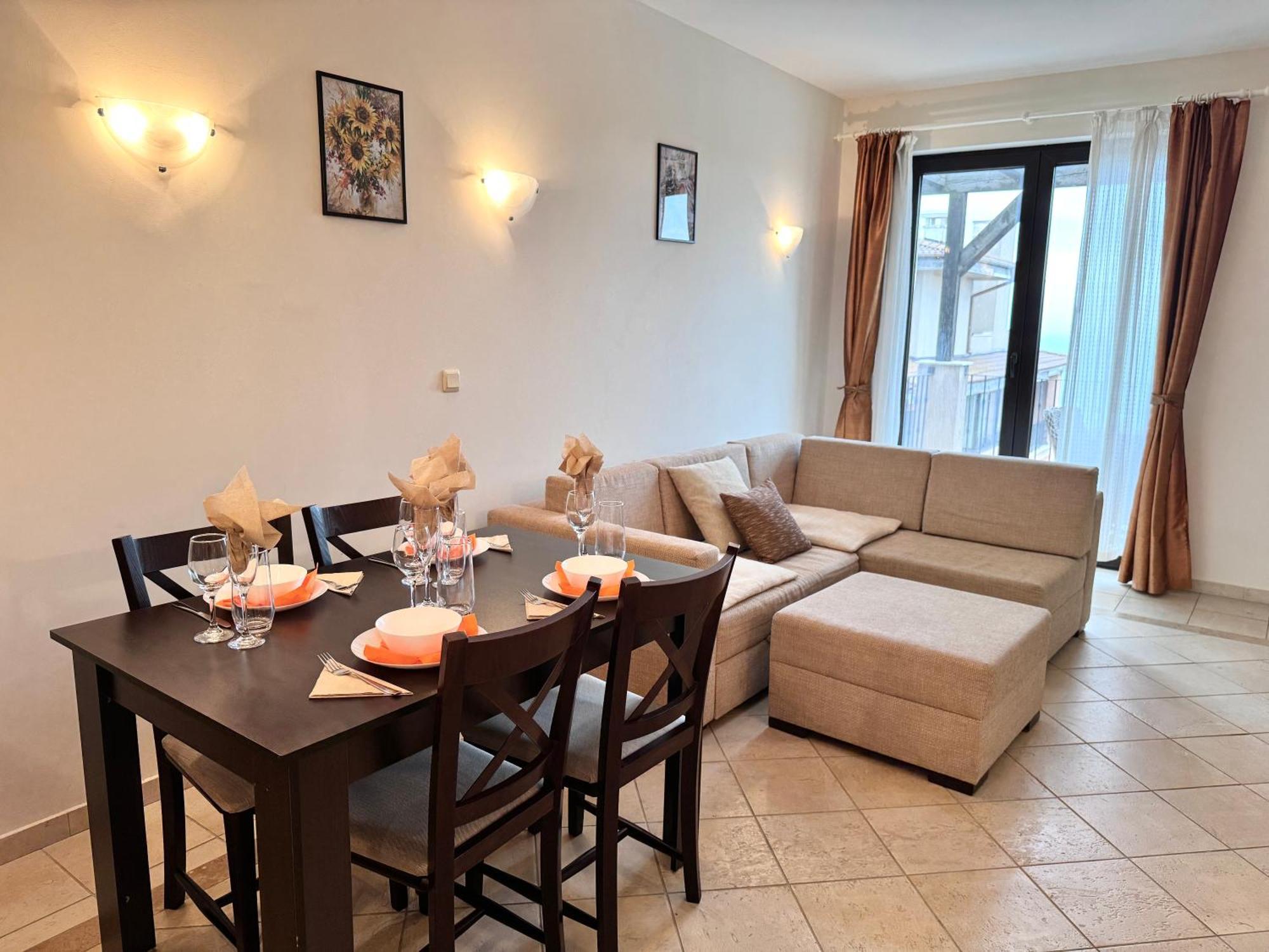 Sea View & Infinity Pool Apartments In Kaliakria Resort Balchik Ngoại thất bức ảnh